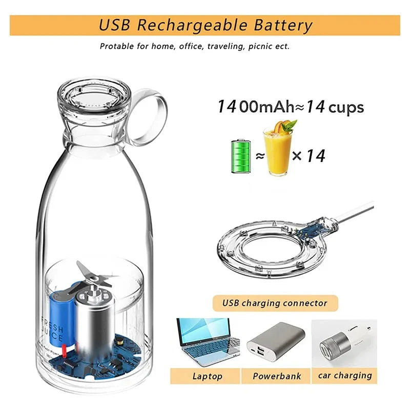 Tragbarer Mini Mixer & Smoothie Maker